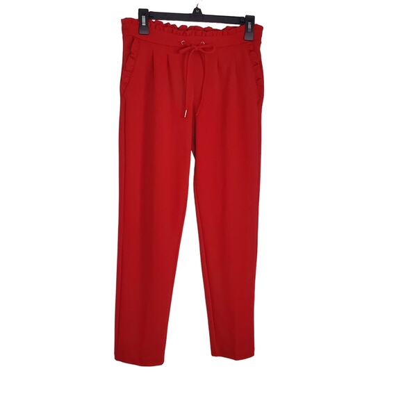 Red Pants Size M Paper Bag - Picture 1 of 6
